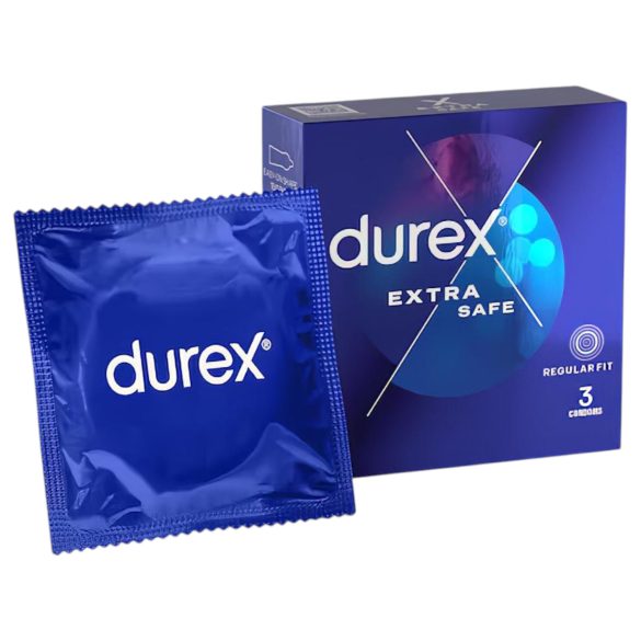 Durex Extra Safe - prezervatīvi īpaši droši 3 gab