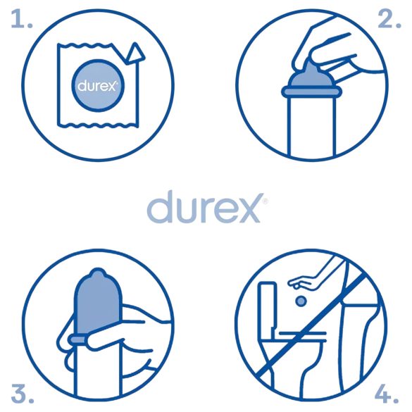 Durex prezervatīvi Extra Safe drošiem sakariem 12 gab