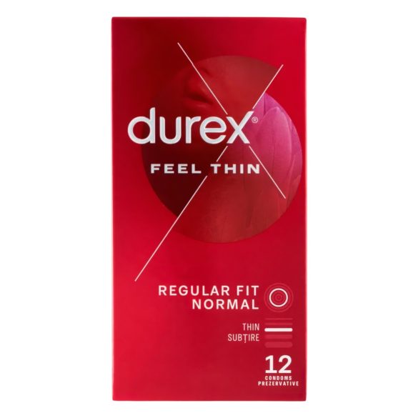 Durex Feel Thin - prezervatīvi plāni un jutīgi 12 gab