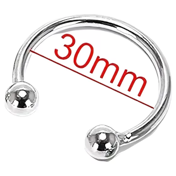 Nerūsējošā tērauda maksts gredzens - ejakulācijas aizkavēšanai (30mm)