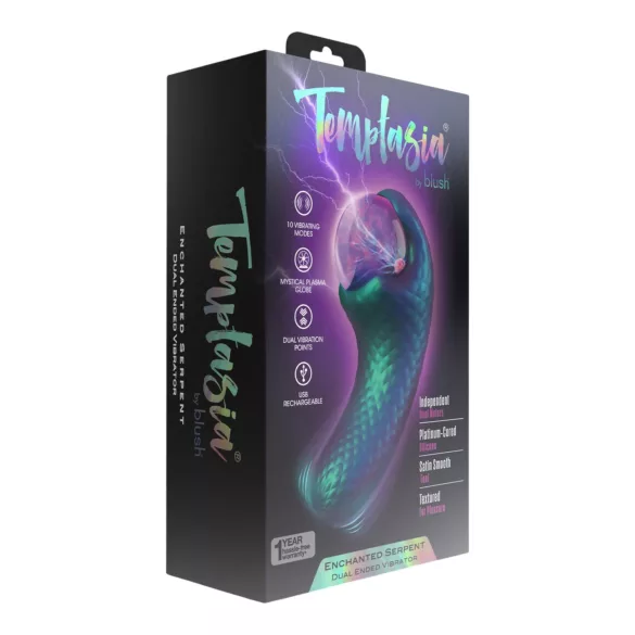Temptasia Enchanted Serpent - Mītiskais Klitora Vibrators (Zaļš)