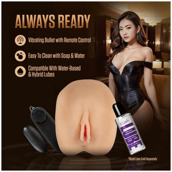 Enlust Camila - vibrējoša mākslīgā vagīna ar MI attēliem (dabīga)