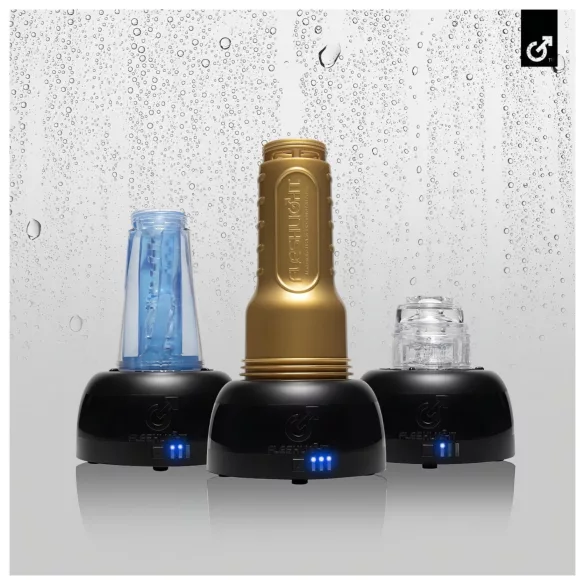 Fleshlight Air - automātiskais masturbatora žāvētājs (melns)
