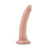 Dr. Skin reālistisks dildo ar piesūcekni, 17,5 cm, dabīga krāsa