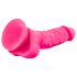 Blush Neo – piesūcekņa dildo, 19 cm (rozā)