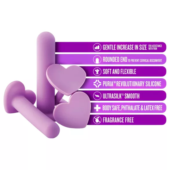 Blush Wellness - maksts paplašinātāju komplekts violets