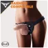 blush Dr. Skin Glide dzīvībai pietuvināts dildo - 21,5 cm, ar sēkliniekiem