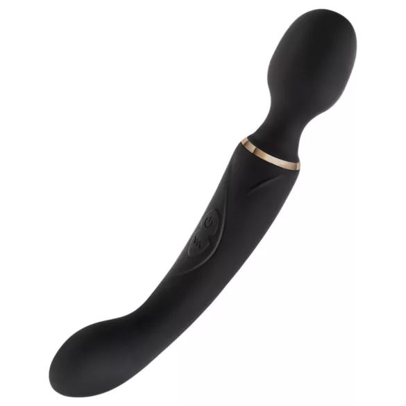 Blush Lush - 2 vienā nūjiņa un G‑punkta vibrators (melns)
