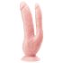 Dr. Skin 8 - divkāršs piesūceknis dildo (dabisks)