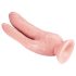 Dr. Skin 8 - divkāršs piesūceknis dildo (dabisks)