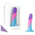 Avant Vision of Love - dildo ar piesūcekni krāsains