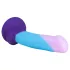 Avant tapošās pamatnes dildo krāsains