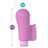 Blush Gaia - stimulējošais pirkstu vibrators (violets)