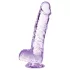 Blush Naturally Yours - kristāla dildo (violets)