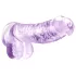 Blush Naturally Yours - kristāla dildo (violets)
