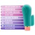 Blush Aria - stimulējošs pirksta vibrators (zaļš)