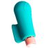Blush Aria - stimulējošs pirksta vibrators (zaļš)