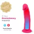 Silexd - vibrators ar piesūcekni un tālvadību rozā