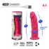 Silexd - vibrators ar piesūcekni un tālvadību rozā