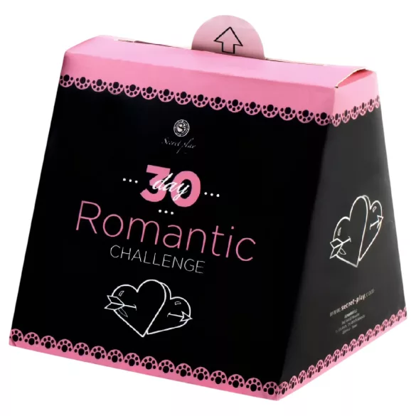 Secret Play 30 Day Romantic Challenge - romantiska izaicinājuma kāršu spēle (angļu, spāņu valodā)