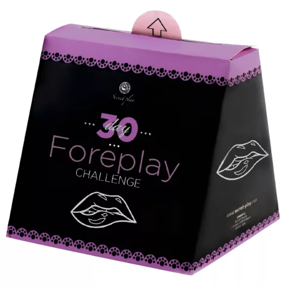 Secret Play 30 Day Foreplay Challenge - priekšspēles izaicinājuma kāršu spēle (angļu, spāņu valodā)