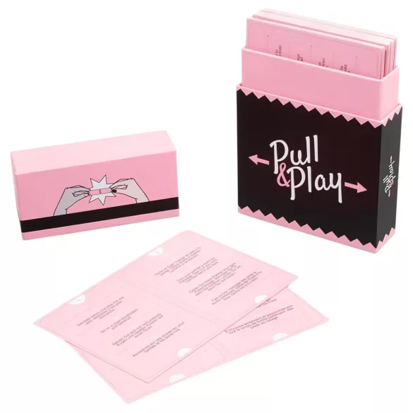 Secret Play Pull & Play - erotiska kāršu spēle pāriem (50 kārtis) - 7 valodās