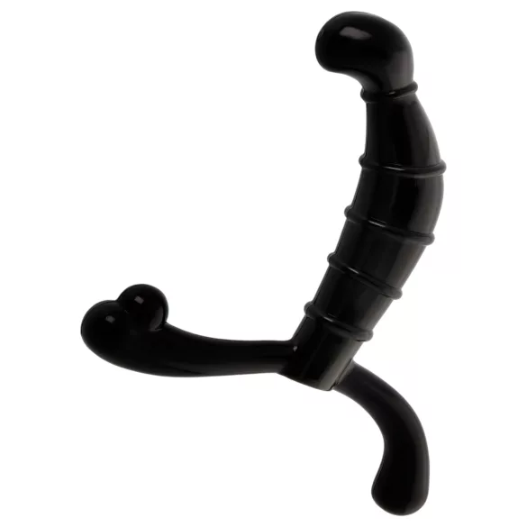 Addicted Toys - prostatas un starpenes masieris (melns) - 11,3 cm