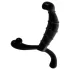 Addicted Toys - prostatas un starpenes masieris (melns) - 11,3 cm