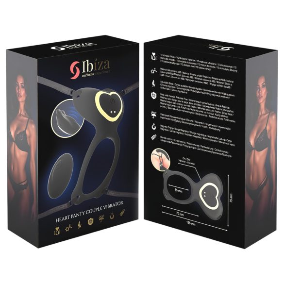 IBIZA - valkātājs clit vibrators sievietēm melns