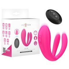   Intensīva Jūlija - G punkta un klitora stimulators vibrators (rozā)