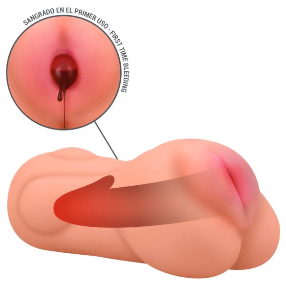 Intense First Time Sophie - masturbators reālistisks jaunas meitenes vagīna,