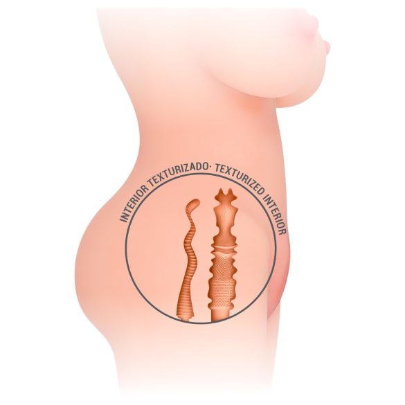 Intense Deep Touch Jesse - vīriešu masturbators, realistisks torss, naturāls