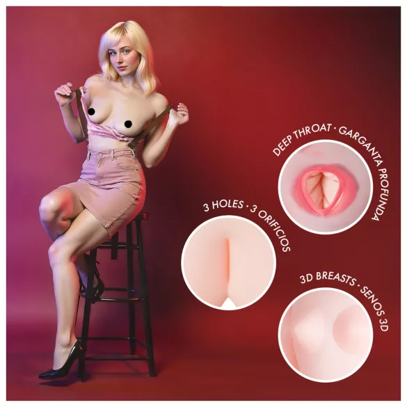 Intense Dolls Ingrid - piepūšamā seksa lelle gumija