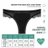 Adalet Flora menstruāciju biksītes normālas melnas - M