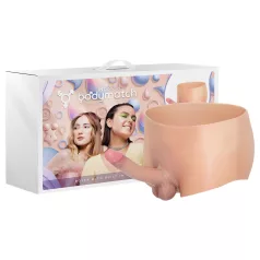   INTOYOU - valkājamais reālistisks strap-on dildo naturālā krāsā
