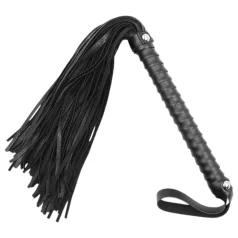Latetobed - teksturēta pātagа melna 48 cm
