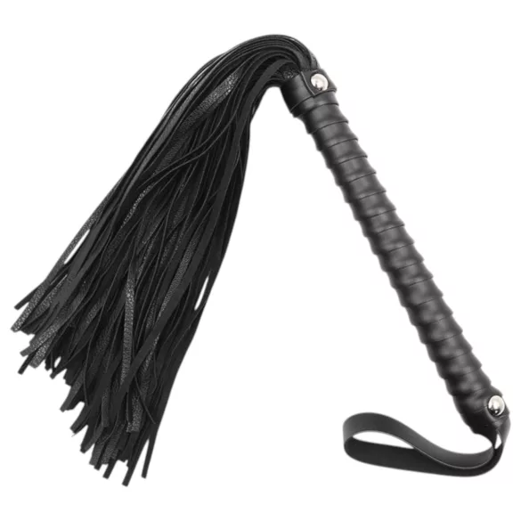 Latetobed - teksturēta pātagа melna 48 cm