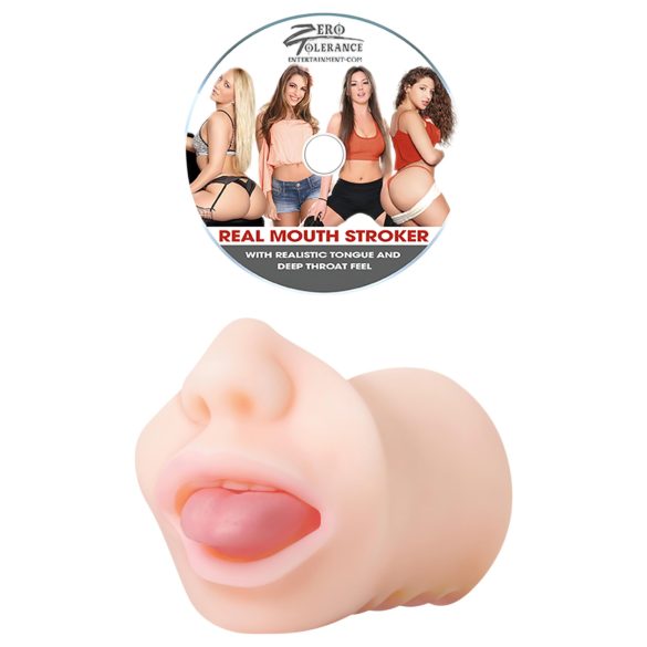 Zero Tolerance - orālais masturbators realistisks efekts naturāls