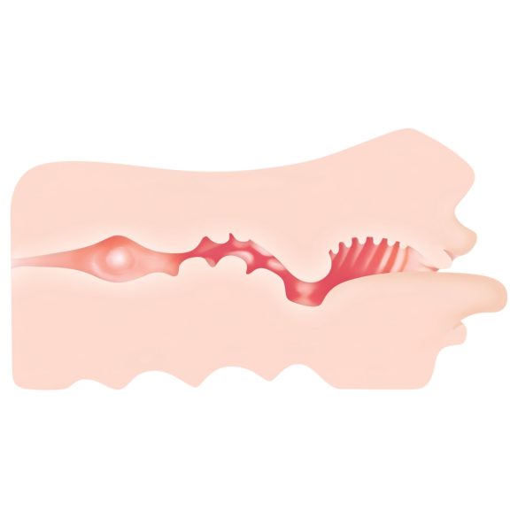 Zero Tolerance - orālais masturbators realistisks efekts naturāls