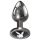 Playboy Tux - anālais aizbāznis - mazais (sudraba)