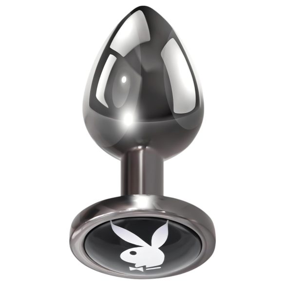Playboy Tux - anālais aizbāznis - mazais (sudraba)