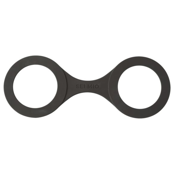 Sei Mio - silikona roku dzelži L melni