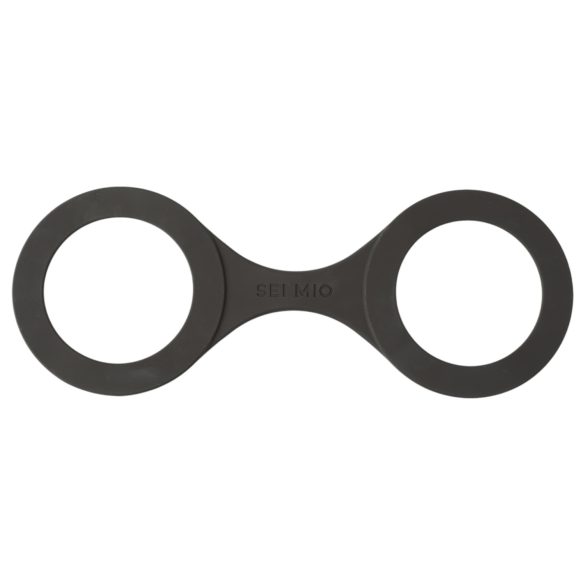 Sei Mio - silikona roku dzelži M izmērs melni
