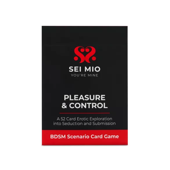 Sei Mio Pleasure & Control - BDSM kāršu spēle (52 kārtis)