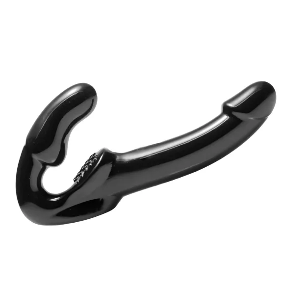 Strap U Revolver - strap-on dildo bez stiprinājuma jostas, melns