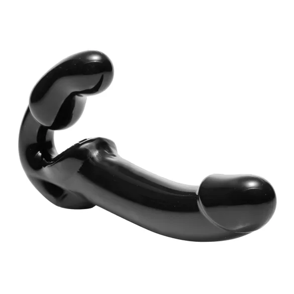 Strap U Revolver - strap-on dildo bez stiprinājuma jostas, melns