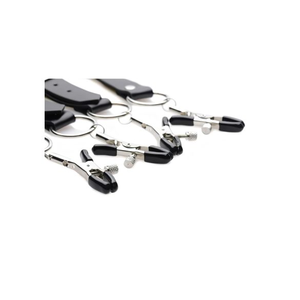 XR Brands - kaunuma lūpu izkliedētāja klipši melni