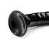 Hosed Anal Snake 19 - anālais dildo ar piesūcekni melns