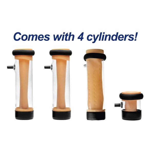 Automātiskais deluxe melnais masturbators