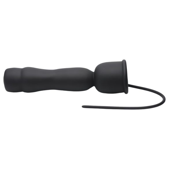Trinity Vibes - 2in1 dilators & galviņas vibrators (melns)
